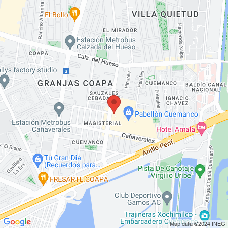 Ortopedista Traumatologo Padilla Soto Salvador map