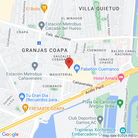 Dr. Alejandro Benitez Cruz Traumalogo MediMac map