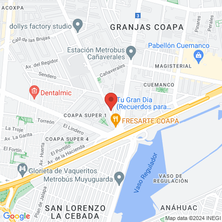 Pretty Woman Coapa map