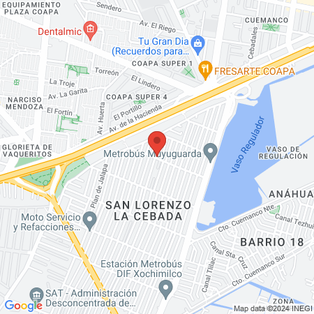 LA BRUJA Barber Shop map