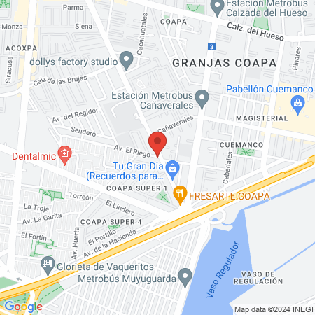 Dentista Salud y Estética familiar map