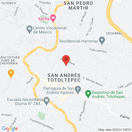 Estética y Barbería "Duck" map