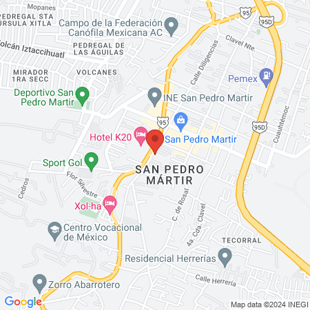 Doctor Pablo Otero map