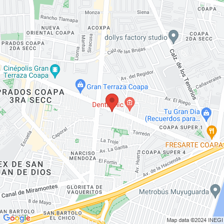 Estética y Spa Villa Coapa map