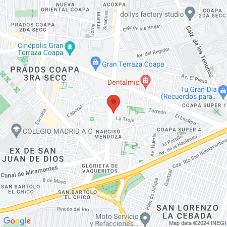 CONSULTORIO DENTAL MADISON map