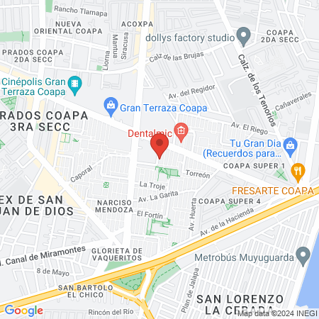 Dr. Guillermo Casarrubias Sosa map