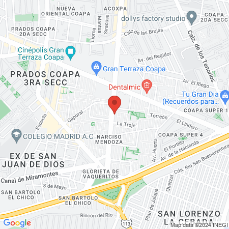 AUXILIARES AUDITIVOS ODE map