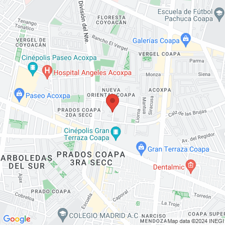 ALIA Dermatologia Especializada S.A. de C.V. map