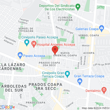 Doctor López Bonilla Víctor map