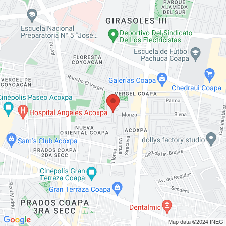 Dr Martínez Ugalde Rogelio map