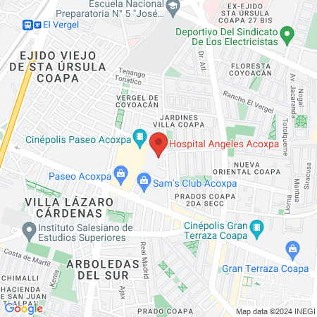 Dr. Francisco López Argüelles Cardiología clínica e intervencionista map