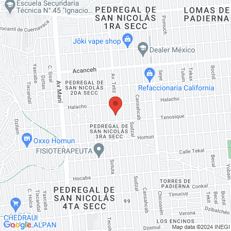 PRODENTAL AJUSCO map