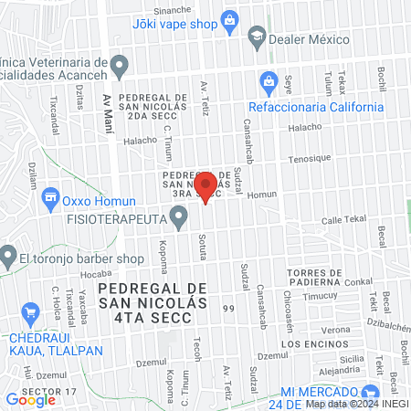 Estetica Unisex Gmotte map