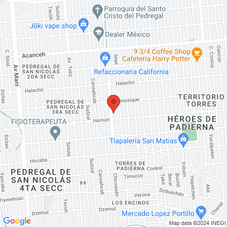 Dr Pedro Pantaleon map