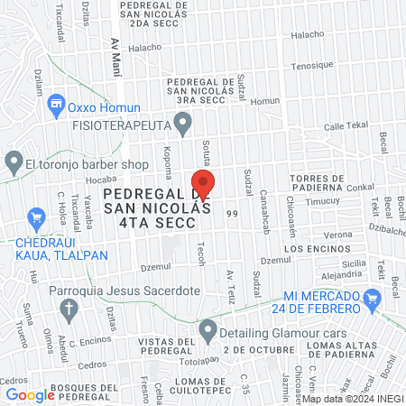 Estética Enbellezarte map