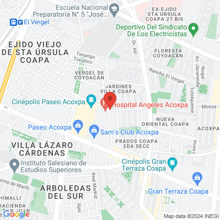 Carla Beatriz Fonseca Soto, Ortopedista map