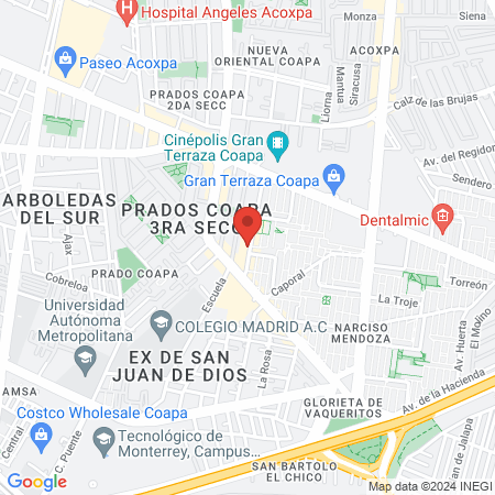 Podólogo Y Pedicurista map