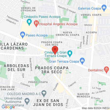 Ulises Jesus Chavez Villanueva Cirujano General map