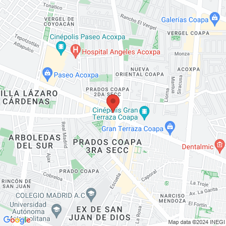 Daniel Fabián Ramírez Moreno Ginecólogo Obstetra map