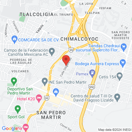 Consultorio Médico Pediátrico map