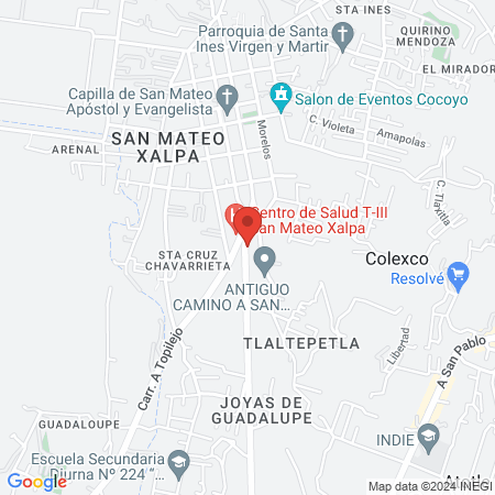 Quiropractico San Mateo map