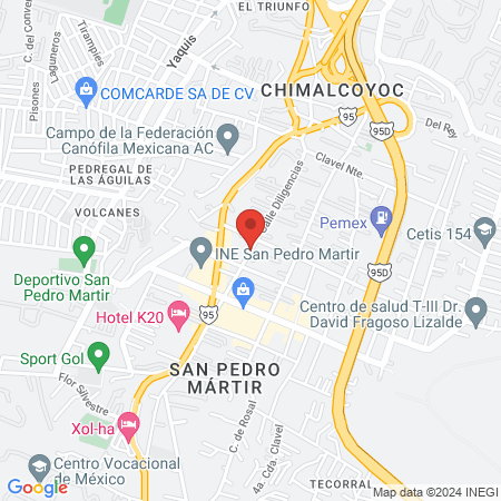 Roque hair salon map