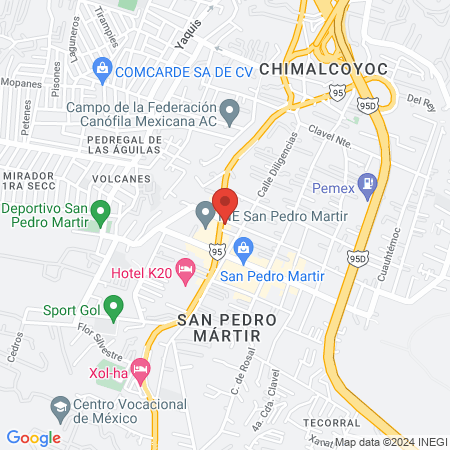 Consultorios Médicos Especializados "San pedro" map