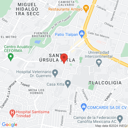 GranDiosas Nail’s map