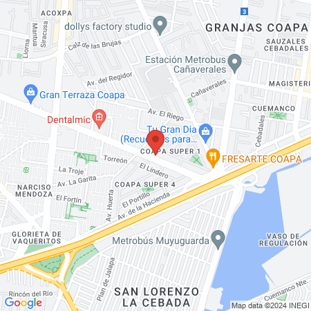 DENTISTA map