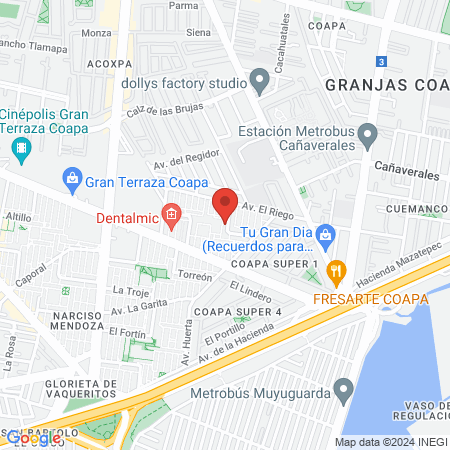 Médico y dental map