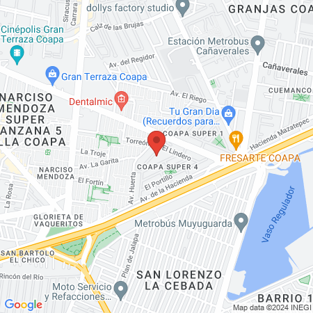 Consultorio Odontológico Dr. Ed map