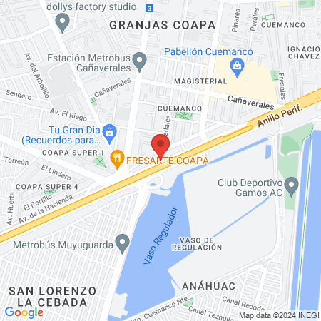 Ortopedia y Traumatología - Dr Julio Aguilar map