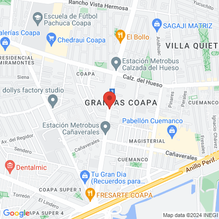 Lash Me Extensiones de Pestañas map