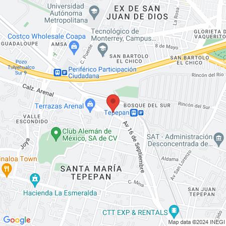 Urólogo Enrique Trejo map