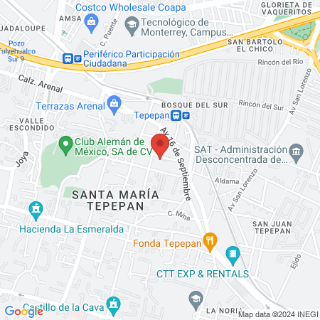 Sparc México map