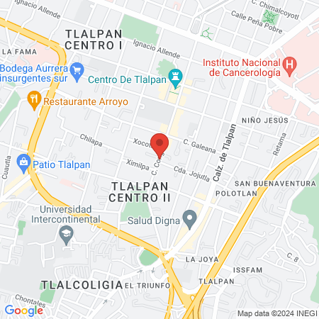 Consultorio Odontologico de Rehabilitación Integral map