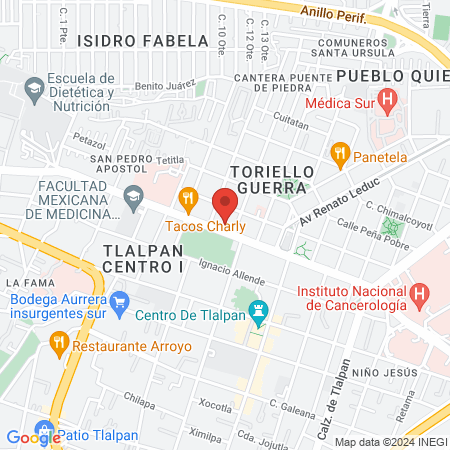 Dr. Ramses Rodrigo Castañeda Valenzuela map