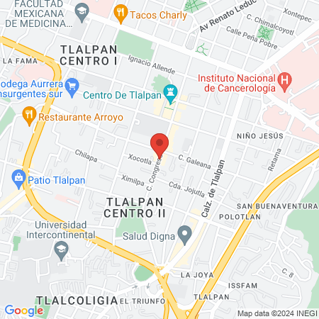 SALUD Y MEDICINA map