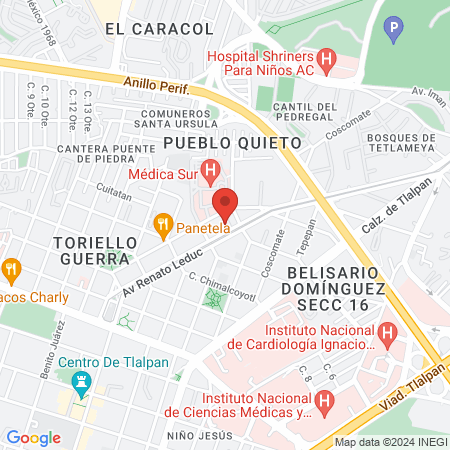 Dra. Escarley Castro map