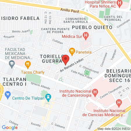 Dr. Samuel A. Aragón Ramírez map