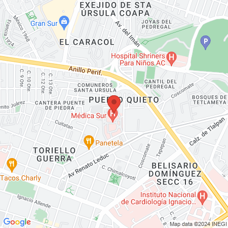 Dr. Isao Salinas Hojyo map