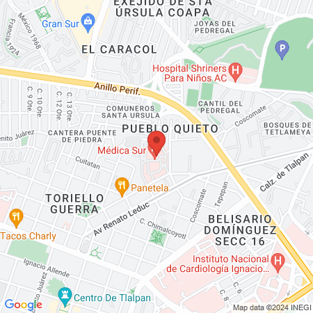 Dr. Gabriel Hernández De Rubín, Angiología, Cirugía Vascular y Endovascular map