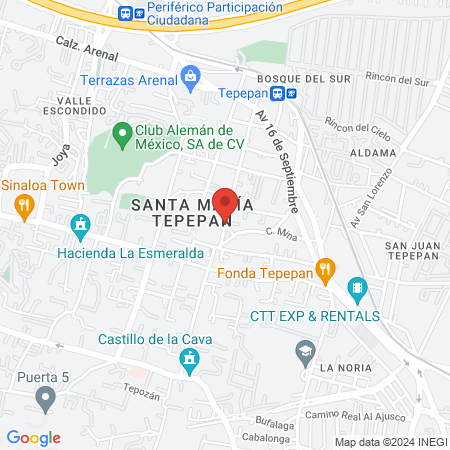Dentiere Per Tutti Tepepan map