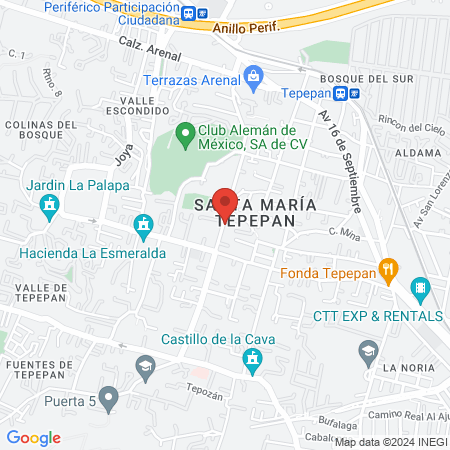 Doctor Noé Martínezríos Cardiólogo Intervencionista map