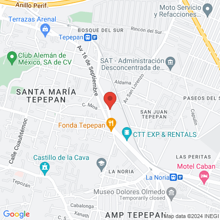 Centro Veterinario de Especialidades 24 Hrs map