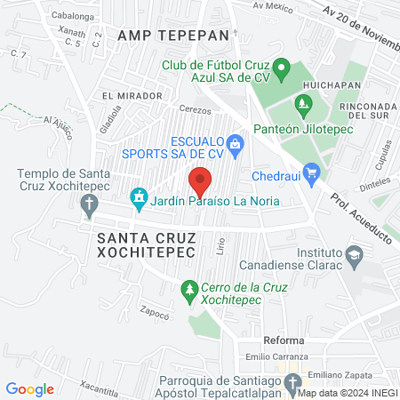 Olvera Morgan Francisco Javier map