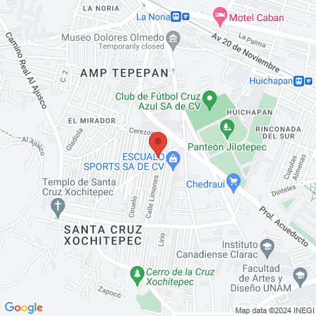 Hospital Veterinario México map