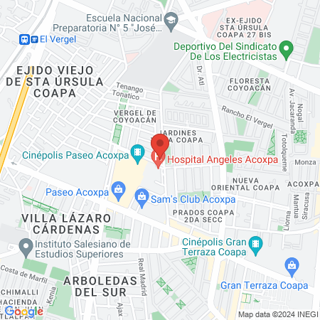 Hernandez Lugo Ana Marcela map