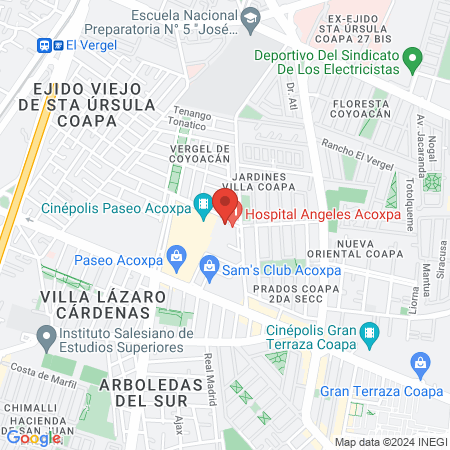 Consultorio 305 Tercer piso map