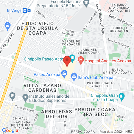 Dr. Mauro Armenta map